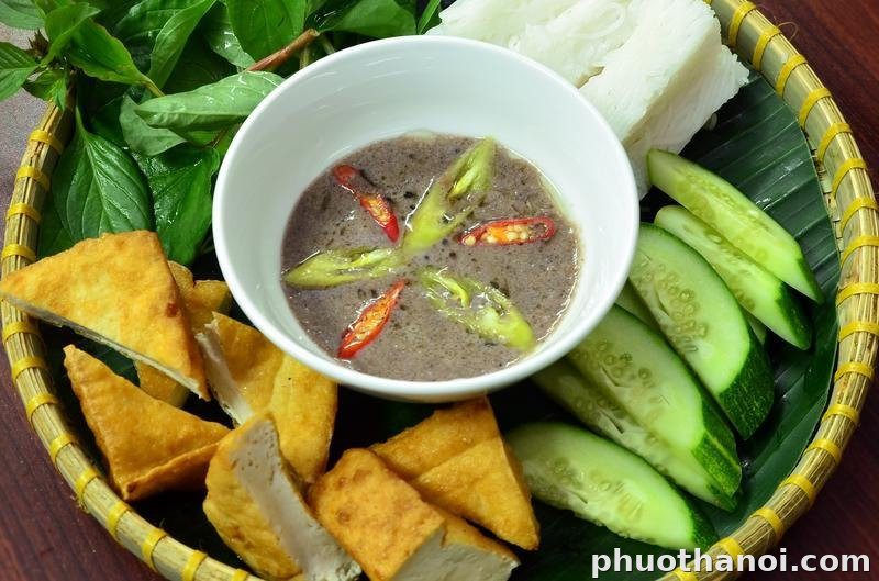 Bún đậu mắm tôm