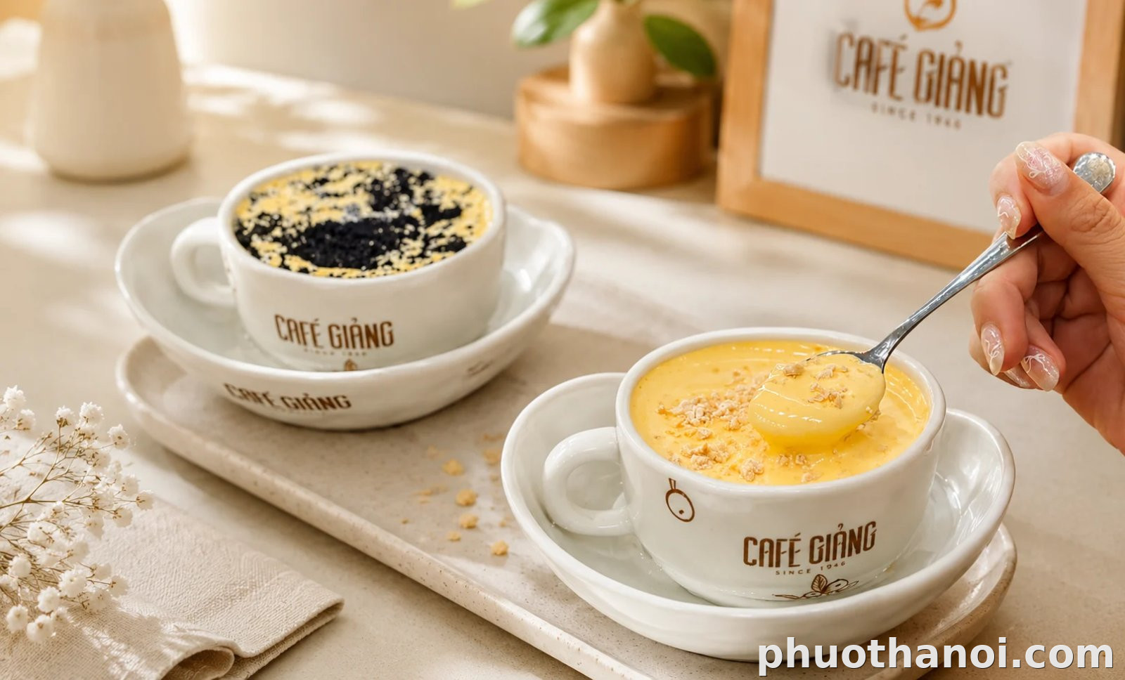 Cà phê trứng Hà Nội: chọn quán, gọi món và thưởng thức lần đầu
